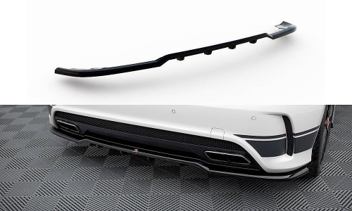 Zadní spoiler nárazníku s žebrováním pro Mercedes-Benz A45 AMG W176