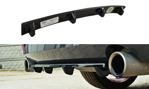 Zadní spoiler nárazníku BMW 4 (F32) M-packet s žebrováním