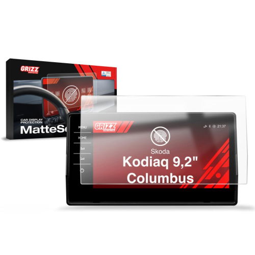 Matná folie na LCD display navigace Škoda Kodiaq