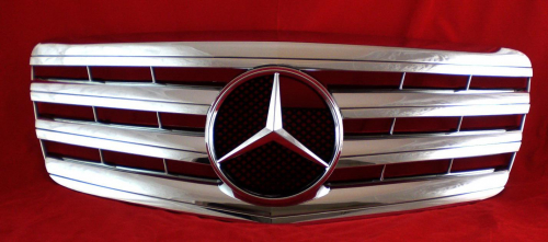 Sportovní maska s logem Mercedes E Class W211 07-, celochrom