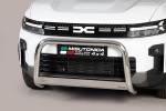 Nerezový přední ochranný rám Dacia BIGSTER, 63mm