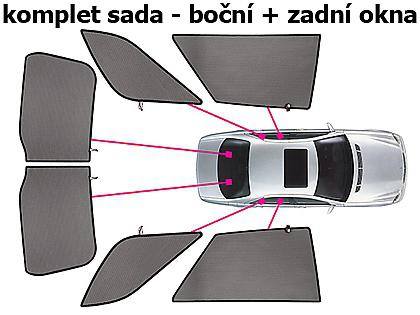 Sluneční clony CarShades OPEL Vectra, 5-dvéř.