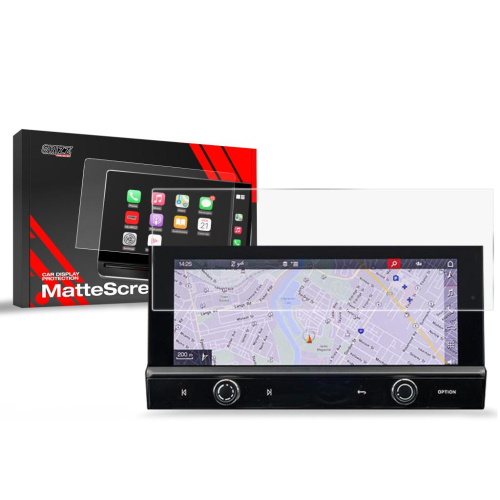 Matná folie na LCD display navigace Porsche Macan