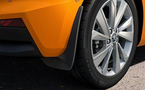 Lapače nečistot - zástěrky Škoda Fabia IV - zadní, originál