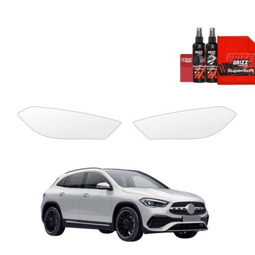 Ochranná folie GRIZZ na přední světlomety Mercedes GLA 200