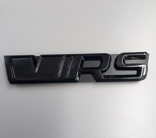 Znak RS do masky Škoda Octavia III black