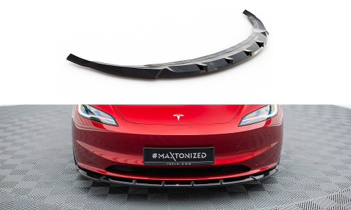 Spoiler předního nárazníku V.2 Tesla Model 3 Projekt Highland (Facelift)