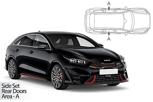 Sluneční clony CarShades Kia ProCeed III - 2 ks