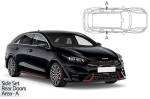 Sluneční clony CarShades Kia ProCeed III - 2 ks