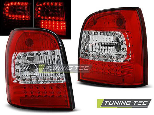 Zadní LED světla Audi A4 B5 Avant - červené
