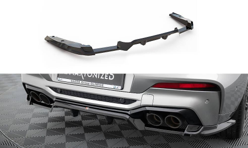 Zadní spoiler nárazníku BMW X4 M F98 s žebrováním