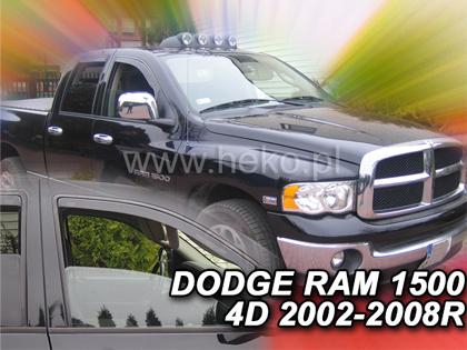 Deflektory-ofuky oken Dodge Ram 1500 4D