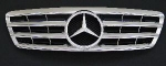 Sportovní maska Mercedes C Class W203, celochrom