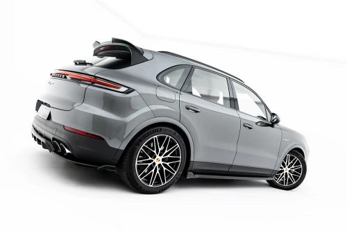 MAXTON plastové nástavky prahů V.2 verze pro Porsche Cayenne Sport Design / Turbo SUV / Coupe Mk3 / Mk3 Facelift / Porsche Cayenne SUV