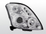 Přední světla chrom Angel Eyes Suzuki Swift