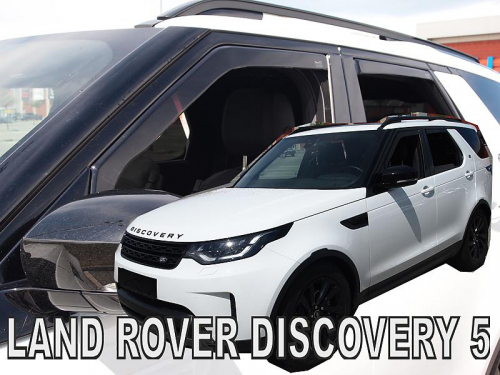 Deflektory-ofuky oken Land Rover Discovery IV, přední+zadní