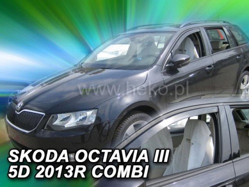 Deflektory-ofuky oken Škoda Octavia III kombi