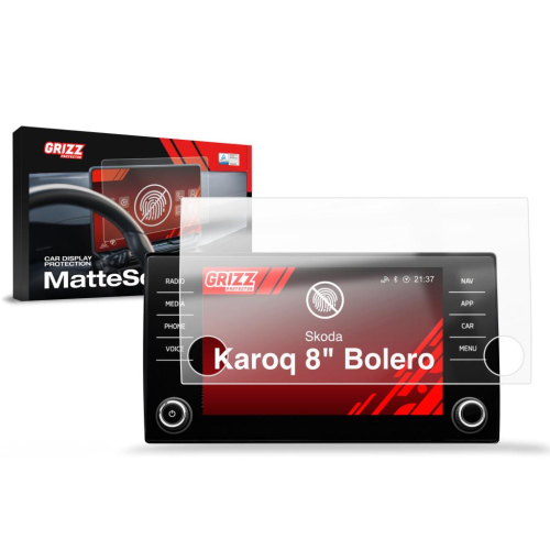 Matná folie na LCD display navigace Škoda Karoq