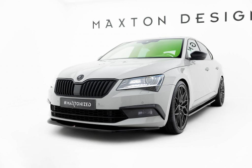 Spoiler předního nárazníku v1 Škoda Superb III Liftback / Combi 