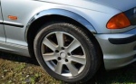 Chromové lemy blatníků BMW 3 (E46), 4-dvéř. sedan, kombi