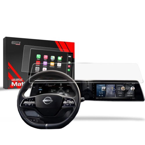 Matná folie na LCD display navigace Nissan Ariya