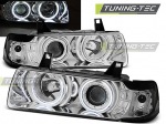 Přední světla angel eyes CCFL Limo/Tour BMW E36 chrom