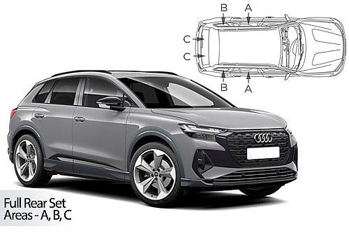 Sluneční clony CarShades Audi Q4 e-tron - 6 ks
