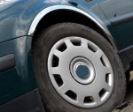 Chromové lemy blatníků Volkswagen Passat B5, 4-dvéř. sedan
