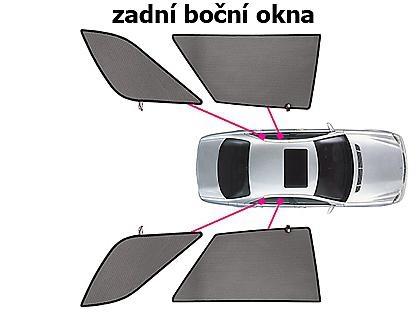 Sluneční clony CarShades SAAB 9-3 , 4-dvéř.