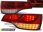 Zadní čirá světla s LED Audi Q7 červené