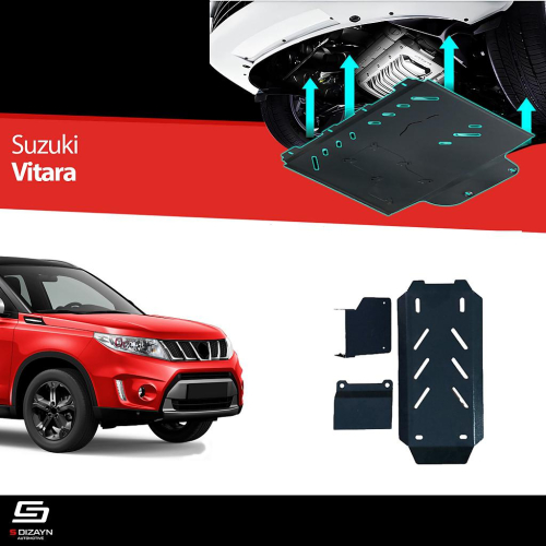 Ocelový kryt pod diferenciál (2mm) Suzuki Vitara