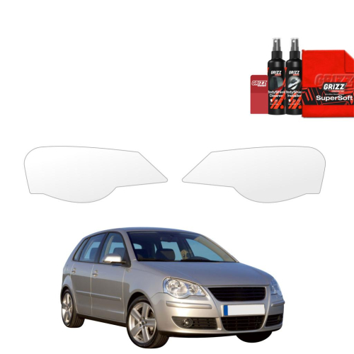 Ochranná folie GRIZZ na přední světlomety Volkswagen Polo Hatchback 5D