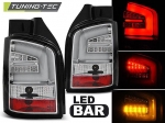 Zadní světla LED LIGHTBAR VW T5 chrom