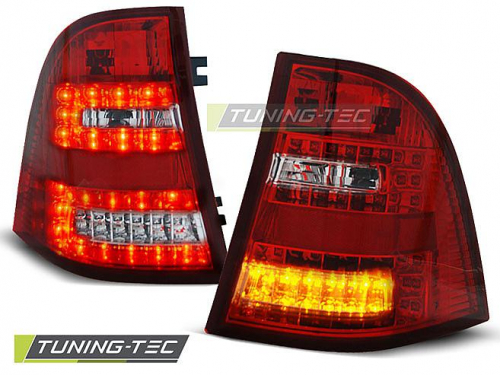 Zadní světla LED Mercedes Benz ML W163 červená/bílá