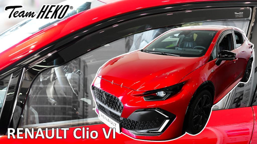 Deflektory-ofuky oken Renault Clio VI