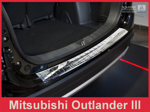 Kryt prahu zadních dveří Mitsubishi Outlander III - leštěný