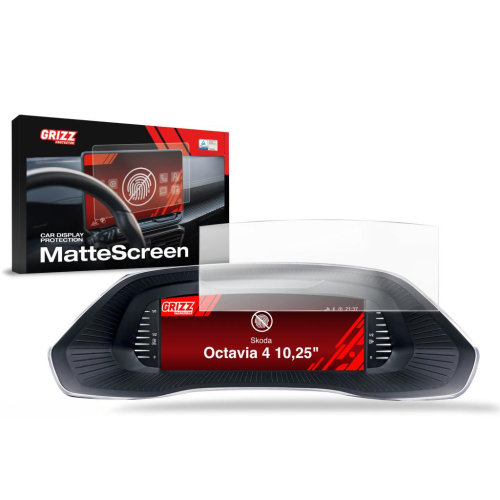 Matná folie na LCD display navigace Škoda Octavia 4