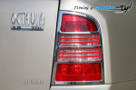 Rámečky zadních světel Škoda Octavia I Combi - chrom