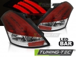 Zadní LED světla Suzuki Swift V červeno/bílá
