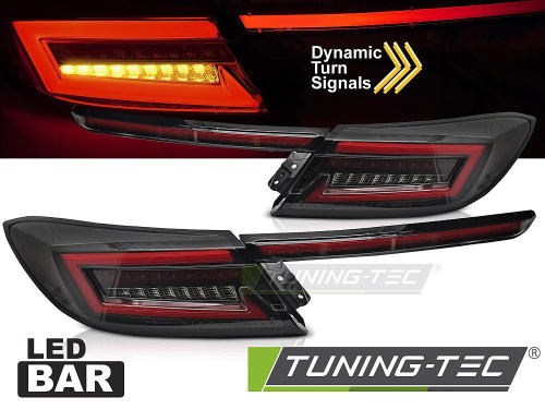 Zadní LED BAR světla s dynamickým blinkrem Toyota GR86, černo-kouřové provedení