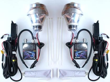 Bixenon projektorové čočky Angel Eyes H1