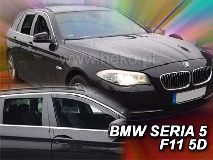 Deflektory-ofuky oken BMW 5 serie F11 combi + zadní