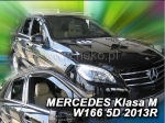 Deflektory-ofuky oken Mercedes GLE W292 5 dvéř. (+zadní)