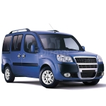 Nerez kryty klik Fiat Doblo I - sada 5 ks