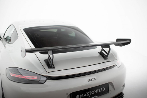 Karbonový spoiler kufru - křídlo V.2 Porsche 718 Cayman 982c