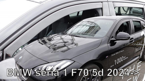 Deflektory-ofuky oken BMW 1 F70 (+ zadní)
