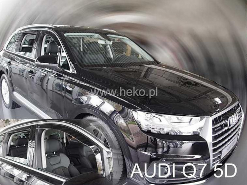 Deflektory-ofuky oken Audi Q7 II