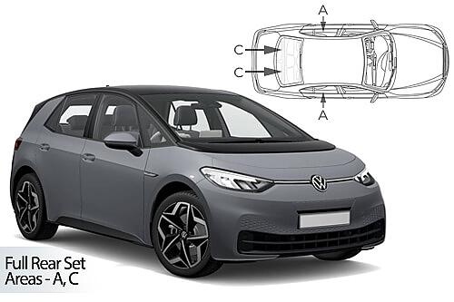 Sluneční clony CarShades Volkswagen ID.3 - 4 ks