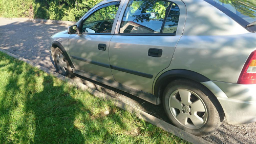 Plastové lemy blatníků Opel Astra G htb/ sedan