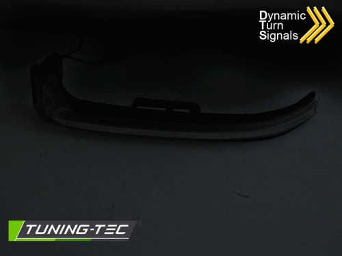 Boční blinkr LED dynamický pro Peugeot 3008 / 5008 - bílý